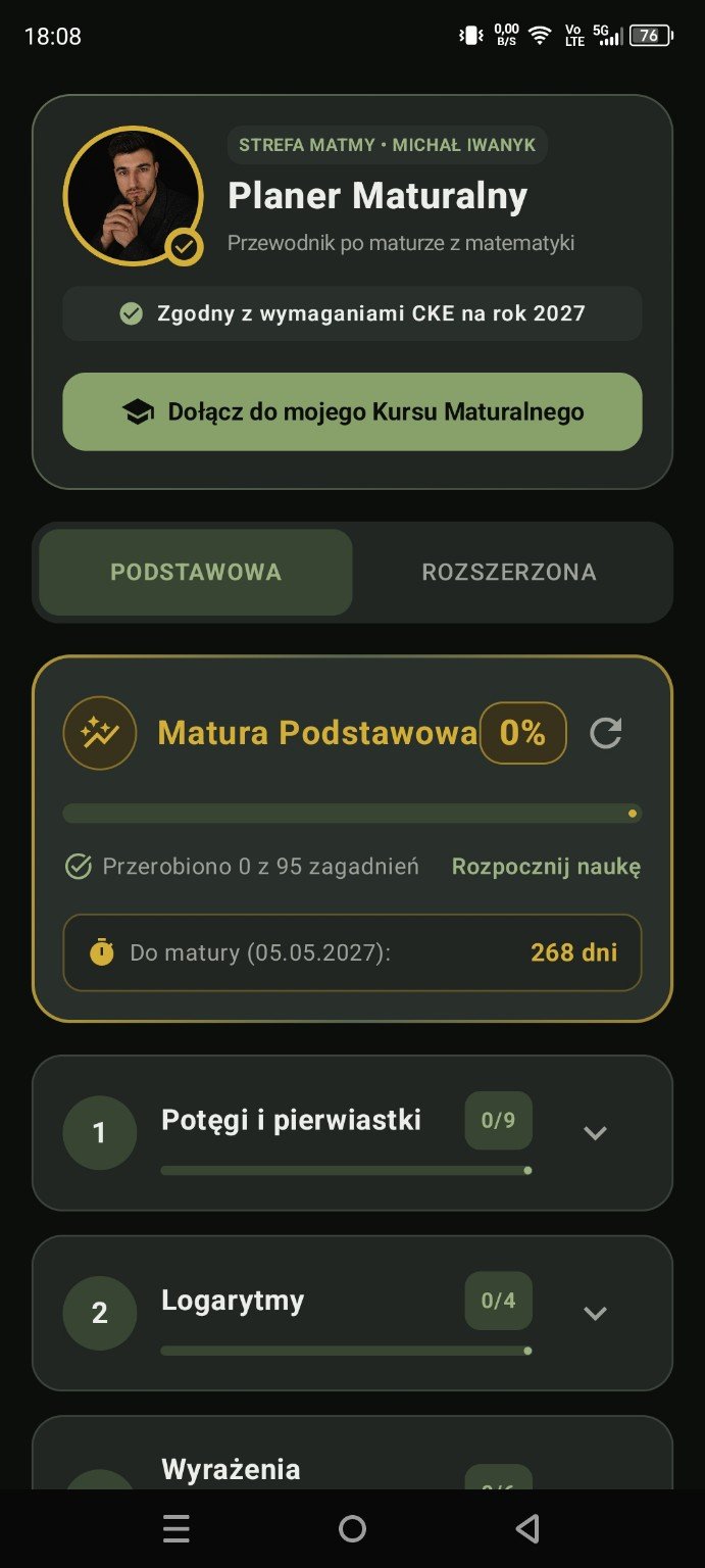 Planer Maturalny